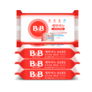 保宁B&B婴幼儿洗衣皂宝宝洗衣皂儿童肥皂尿布皂洋槐香*4（共4块）