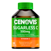 Cenovis萃益维 维生素C咀嚼片 增强抵抗力免疫力VC成人青少年 高含量V天然橙子味300片 海外进口