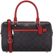 蔻驰（COACH）奢侈品女士波士顿包水桶型手提单肩斜挎包 83607 官方授权直供