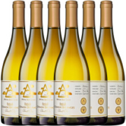 PLUS会员：云汇智利原瓶进口中央山谷经典霞多丽Chardonnay莎当妮干白葡萄酒 整箱6支装750ml*6