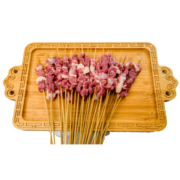 蒙瑞原 羊肉串呼伦贝尔羊肉冷冻半成品烧烤真空清真 羊肉串 家庭装20串/260克