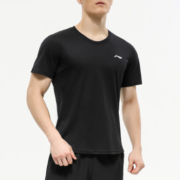 LI-NING 李宁 男子运动T恤 ATSR321-1