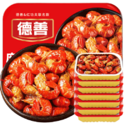 德善 红功夫联名 麻辣小龙虾尾 250g*7盒