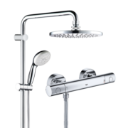 高仪（GROHE）淋浴花洒 欧洲原装进口恒温38°龙头花洒淋浴喷头套装