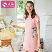 FENTENG 芬腾 女士纯棉睡裙 J98022193