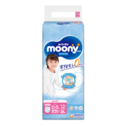 尤妮佳(moony)裤型拉拉裤畅透超大号尿不湿XXL26片13-28kg女小内裤