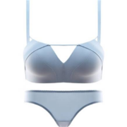 PLUS会员：Glambody MAGIC NATURAL LINE Glambody 性感光面文胸套装