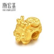 潮宏基 招财貔貅黄金转运珠 SHG30000551