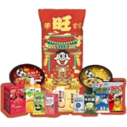 旺旺大礼包尝鲜荟1.5kg可以背的年货零食大礼包送礼零食休闲小吃