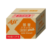 Aji 零食早餐 苏打饼干 燕麦味 1.5kg/箱 代餐食品 营养早餐夜宵 休闲小吃整箱批发