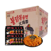 三養（SAMYANG）三养Samyang 辣鸡肉味超辣火鸡面1箱 140g*40袋/箱 韩国进口