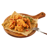 圣农脆皮炸鸡半成品鸡伴翅裹粉韩式炸鸡半成品冷冻炸鸡小食 250g/包 炸鸡原味2包+川辣3包