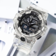 京东百亿补贴：CASIO 卡西欧 G-SHOCK YOUTH系列 男士石英腕表 GA-700SKE-7A