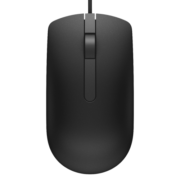 戴尔（DELL）MS116 鼠标有线  商务办公经典对称 有线鼠标 USB接口 即插即用 鼠标 （黑色）