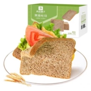 88VIP：BESTORE 良品铺子 黑麦吐司 1kg/箱