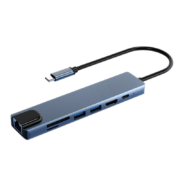 Gopala 多功能七合一Type-C拓展坞（网卡+HDMI+USB+PD）