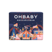 欧贝比OHBABY奇想乐队尿不湿拉拉裤超薄透气瞬吸干爽防漏成长裤柔软舒适 拉拉裤2XL码28片*1包