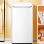 PLUS会员！Midea 美的 MB30V10E 定频波轮迷你洗衣机 3kg 极地白