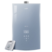 华帝（VATTI）16升燃气热水器天然气 家用即热式远程遥控零冷水全面玻璃屏全水路杀菌气电双断 i12070S-16