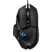 罗技（G）G502 HERO  SE 无线游戏电竞鼠标 英雄联盟LOL CSGO RGB鼠标 送男友 G502主宰者有线升级版