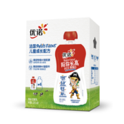 优诺(yoplait) 儿童酸奶陪你长高A2β -0%蔗糖原味发酵乳110g*4袋
