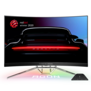 AOC 爱攻&保时捷联名定制款 27英寸 2K 240Hz 广色域 0.5ms响应 HDR400认证 1000R曲面 电竞电脑显示器 PD27