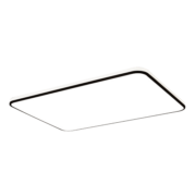 HDled吸顶灯客厅卧室书房灯 北欧现代简约调光调色全屋灯饰灯具套餐 116雪花/遥控款/92*62*9cm