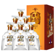 西凤酒 国彩五星 凤香型 白酒 52度 500ml*6瓶  整箱装（箱内含3支礼品袋）