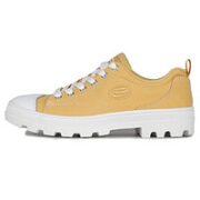SKECHERS 斯凯奇 女款厚底帆布鞋 74370