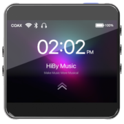 HiBy  R2无损海贝音乐播放器蓝牙运动HIFI发烧随身听DSD学生跑步迷你MP3 锌合金黑色