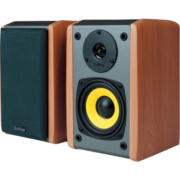 漫步者（EDIFIER） R1000TC北美2.0声道电脑音箱有源桌面音响低音炮 木纹色