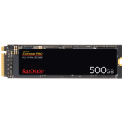 闪迪（SanDisk）500GB SSD固态硬盘 M.2接口(NVMe协议) 至尊超极速系列-游戏高性能版｜西部数据公司荣誉出品