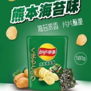 Lay‘s 乐事 熊本海苔味 限定分享装薯片 580g