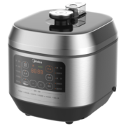 美的（Midea） 电压力锅双胆5L家用智能高压锅巧鲜阀 大火速热快煮饭大屏多功能电压力煲 双胆6L丨MY-60Q5-520（5-12人） 【推荐】