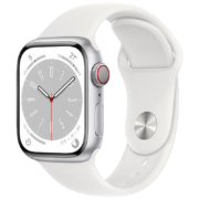 京东百亿补贴:Apple 苹果 手表s8 珍珠白 铝金属 GPS款 45mm
