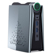 神舟(HASEE)战神Mini R5 商用办公AMD迷你台式电脑主机(R5-5600U 8G 512GSSD WIFI无线 win11)