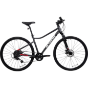 迪卡侬自行车运动9级 RIVERSIDE riverside 500  2216905灰色S码