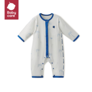 bc babycare宝宝爬服纯棉春装新款女新生儿连体衣男童包屁衣婴儿衣服 维希雨林 73cm 推荐身高66-75cm