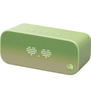 天猫精灵智能蓝牙音箱 家用智能闹钟时钟音响 微信收款 声控迷你音箱 AI语音控制音箱 情人节生日礼物 IN糖 【官方标配】布焦绿