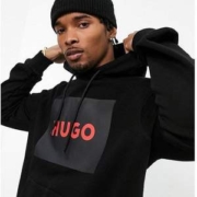 HUGO Hugo Boss 雨果·博斯 Duratschi223 男士纯棉休闲连帽卫衣50473168