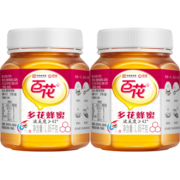 百花 多花蜂蜜1050g*2瓶  组合装 中华老字号