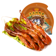 藤桥牌 【老字号】经典鸭舌大卫的鸭舌两根装温州特产休闲零食礼包 酱香味