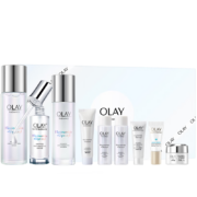 京东百亿补贴：玉兰油 （OLAY）小白瓶美白水乳 9件+水凝乳35ml ???