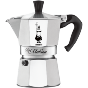 比乐蒂（Bialetti） 摩卡壶 经典手冲咖啡壶家用意式浓缩咖啡机露营滴滤萃取八角壶 【爆】经典3杯份(120ml)