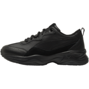 PUMA彪马官方 女子复古简约休闲鞋 CILIA LUX 370282 黑色-黑色 07 35.5