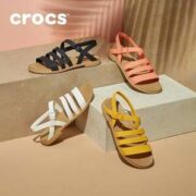 国内289元！CROCS 卡骆驰 TULUM特萝莉 女士平底凉鞋 206107 含税直邮到手186.3元