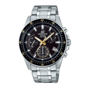 卡西欧（CASIO）手表 EDIFICE系列时尚商务防水日期显示石英男表  EFV-540D-1A9