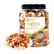 包邮良品铺子大罐快乐每日坚果500g混合坚果干果儿童孕妇休闲零食