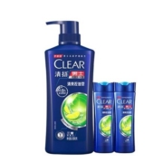 CLEAR 清扬 男士去屑洗发水清爽控油型500g+100gX2  *2件