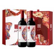 Penfolds 奔富一号 法国红葡萄酒750ml双支礼盒装 送海马刀*周边